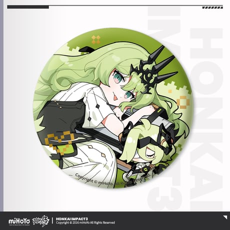 【崩壊3rd公式店】ちびっこ英傑 缶バッジ 15元