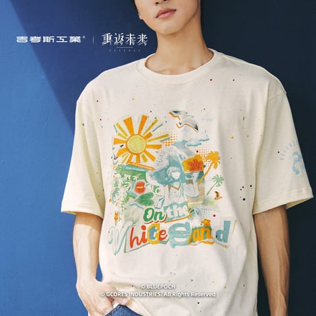 【重返未来1999】吉考斯工業 コラボ マーカス Tシャツ 199元 （予約60日以内発送）