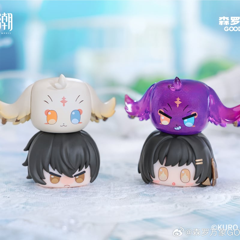 KURO GAMES旗艦店】鳴潮 お団子 つみつみ フィギュア セット 478.4元