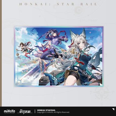 【崩スタ公式店】星間旅行 アクリル色紙 48元