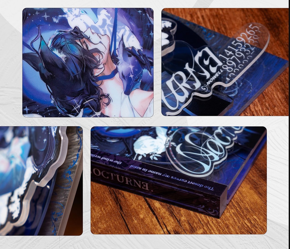 明日方舟】公式絵師 板板氏 Nth RECORDS ノウエル グッズセット 130元