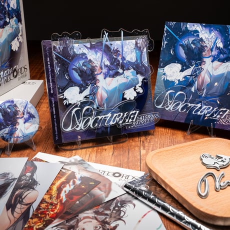 【明日方舟】公式絵師 板板氏 Nth RECORDS ノウエル グッズセット 130元