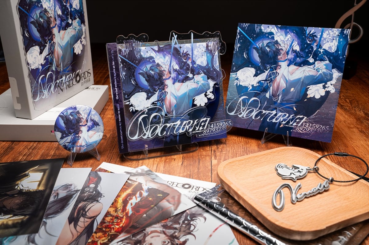 【公式絵師】アークナイツ 板板 Nth RECORDS【ノウエル】グッズセット 明日方舟】公式絵師 板板氏 Nth RECORDS ノウエル グッズ （予約