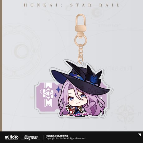 【崩スタ公式店】パム展覧会 ちびキャラ アクリルキーホルダー A 28元
