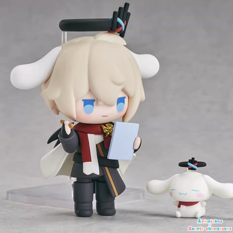 単独発送【明日方舟公式店】サンリオ コラボ ちび フィギュア 聖約イグゼキュター x シナモロール 379元 （予約10下発送）
