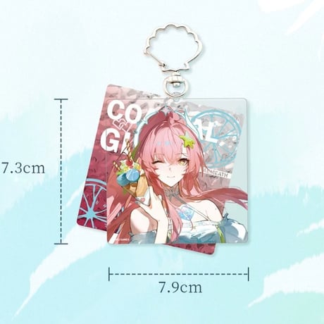 【鳴潮】 MINISO コラボ 漫岸醇光 等身 キーホルダー 29.9元