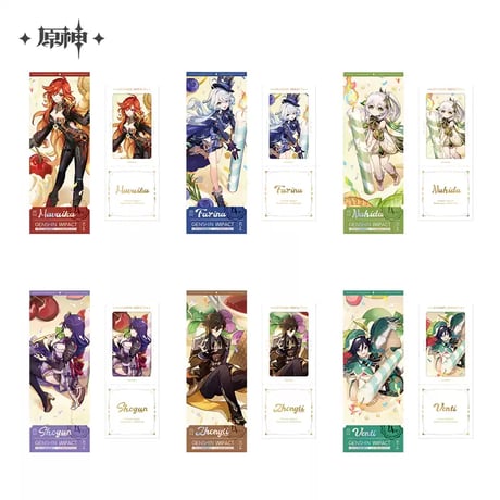 【原神公式店】周年 慶典 ホロカード 28元