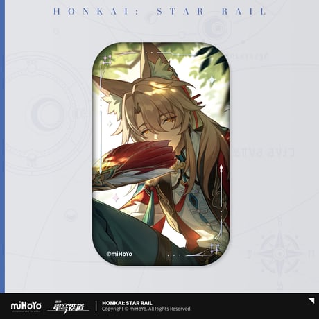 【崩スタ公式店】光円錐 スクエア 缶バッジ B 15元