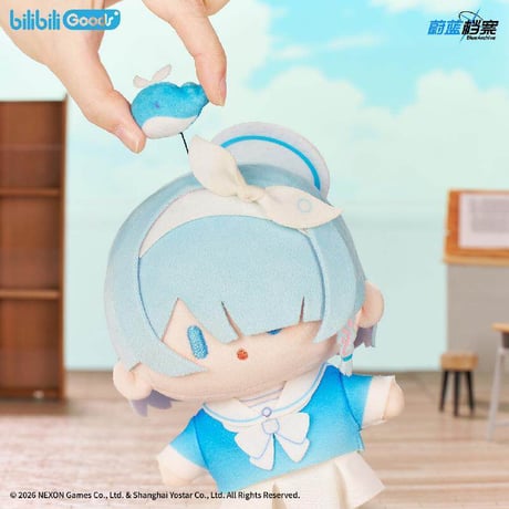 【ブルアカ】bilibiliGoods コラボ TOP頂宝 ぬいぐるみ 89元 （予約160日以内発送）