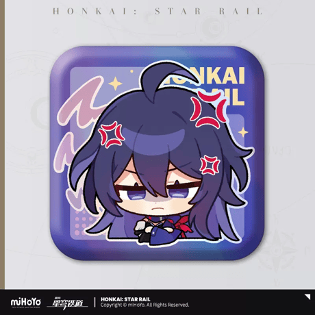 【崩スタ公式店】パム展覧会 スクエア 缶バッジ A 15元