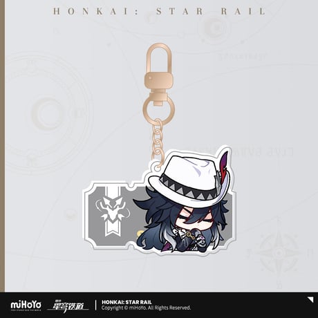 【崩スタ公式店】パム展覧会 ちびキャラ アクリルキーホルダー C 28元