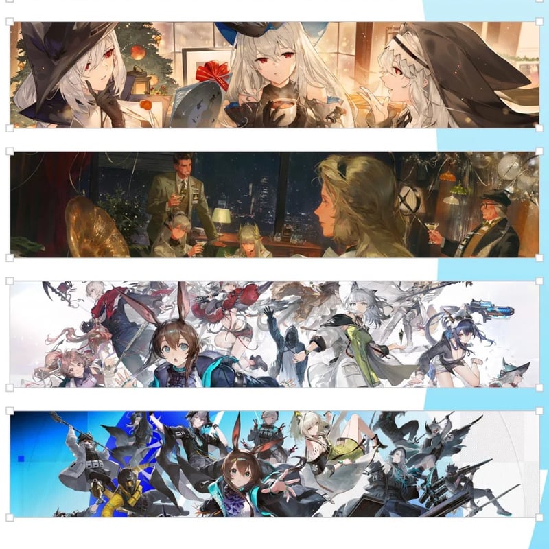 明日方舟公式店】公式イラスト集 アーミヤのアルバム 《上下セット