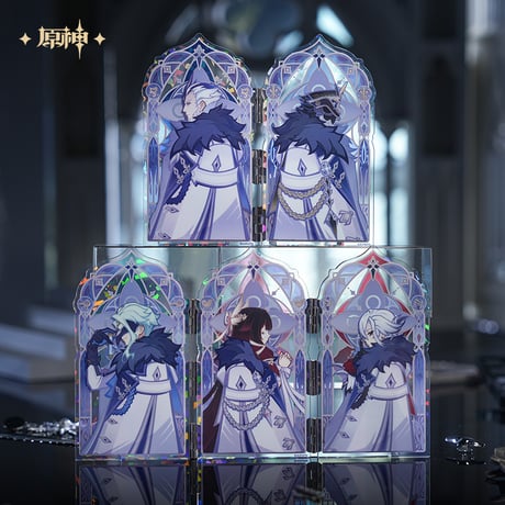 【原神公式店】霜痕与権焔 アクリルスタンド セット 409元