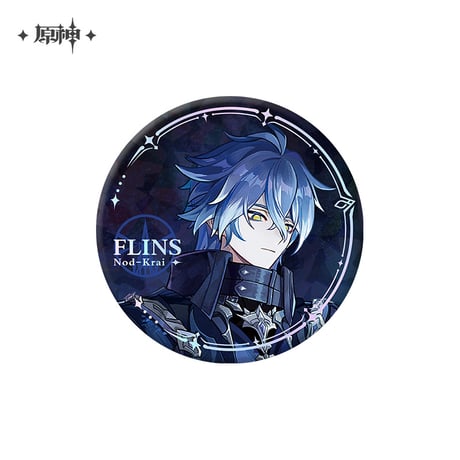 【原神公式店】ナドクライ 月引帰途 缶バッジ 18元
