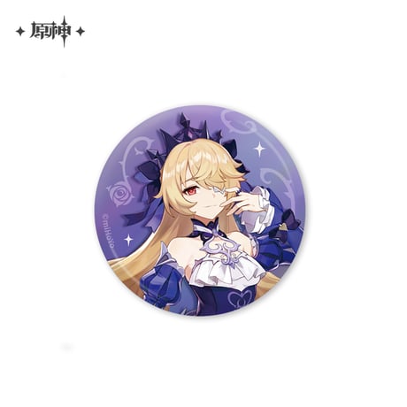 【原神公式店】テイワット ファッション 缶バッジ 12元