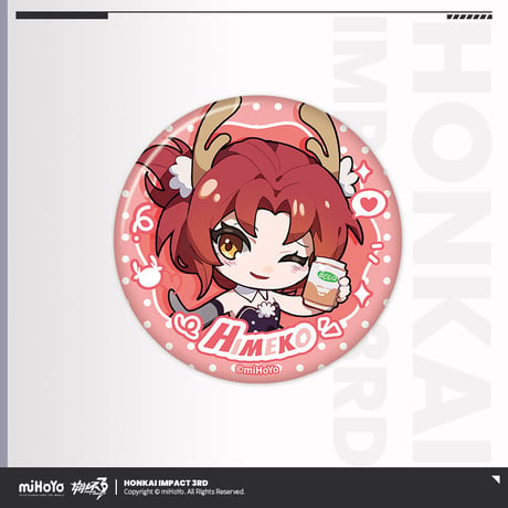 【崩壊3rd公式店】 萌獣楽園 缶バッジ 15元 (予約200日以内発送)