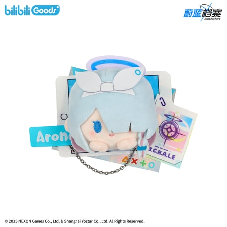 【ブルアカ公式店】 bilibili コラボ マスコット ブローチ 59元 （予約160日以内発送）