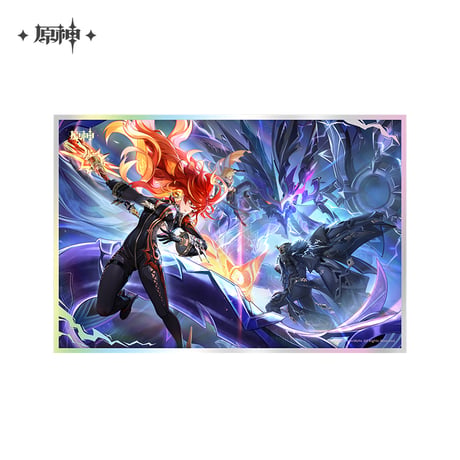 【原神公式店】キービジュアル アクリル色紙 48元