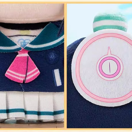 【ブルアカ】bilibiliGoods コラボ TOP頂宝 ぬいぐるみ 89元 （予約160日以内発送）