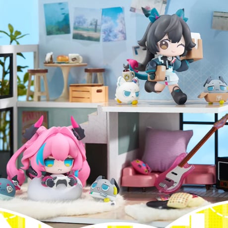 単独発送【明日方舟終末地旗艦店】Cuties ちびフィギュア 第1弾 158元 （予約12下発送）
