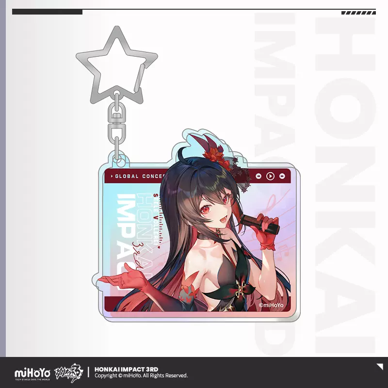 崩壊3rd コラボキーホルダーブローニャキアナ芽衣ゼーレ