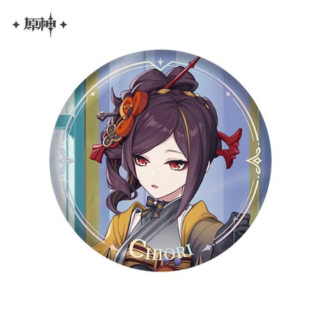 【原神公式店】PV キャラ 缶バッジ C 12元
