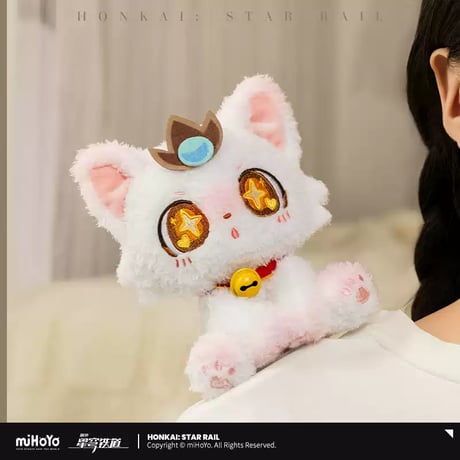 【崩スタ公式店】璃花猫 おすわり ぬいぐるみ 89元