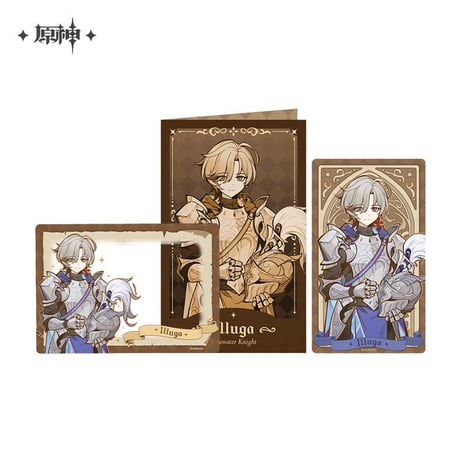 【原神公式店】卓上劇団 コレクションカード セット 38元 （予約12下発送）