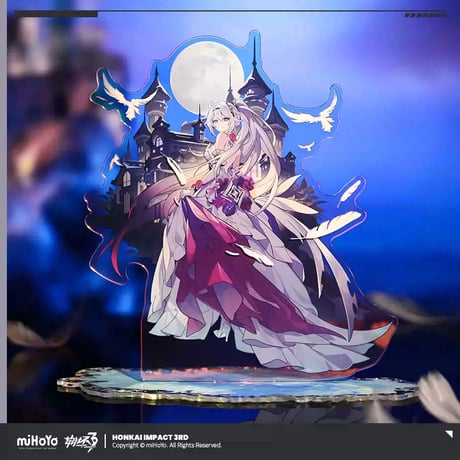 【崩壊3rd公式店】キアナ 夜迎 アクリルスタンド 58元