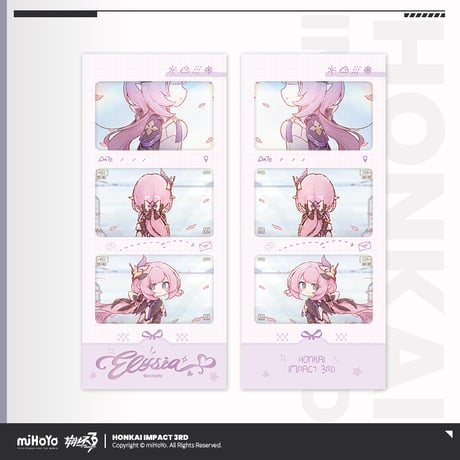 【崩壊3rd公式店】 捕夢旅程 エリシア フィルムカード 35元 (予約200日以内発送)