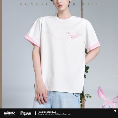 【崩スタ公式店】キュレネ Tシャツ ポケット付き 149元 （予約11下発送）