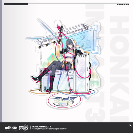 【崩壊3rd公式店】聖痕 アクリルスタンド 48元