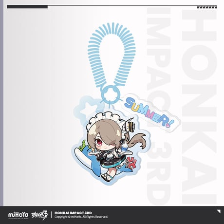 【崩壊3rd公式店】 夏日同行 アクリルチャーム 28元 (予約200日以内発送)