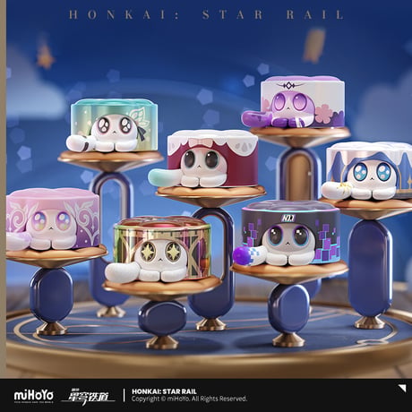【崩スタ公式店】ルアン・メェイ 創造物 ぷち フィギュア Vol.3 ボックス 828元 （予約2027年1下発送）