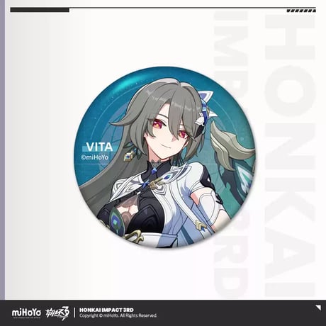 【崩壊3rd公式店】第二部 立ち絵 缶バッジ 15元
