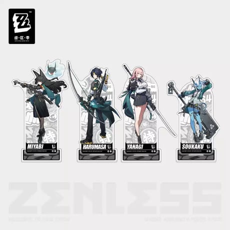 【ゼンゼロ公式店】対ホロウ6課 アクリルスタンド 48元