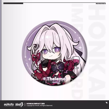 【崩壊3rd公式店】第二部 ちびキャラ 缶バッジ 15元