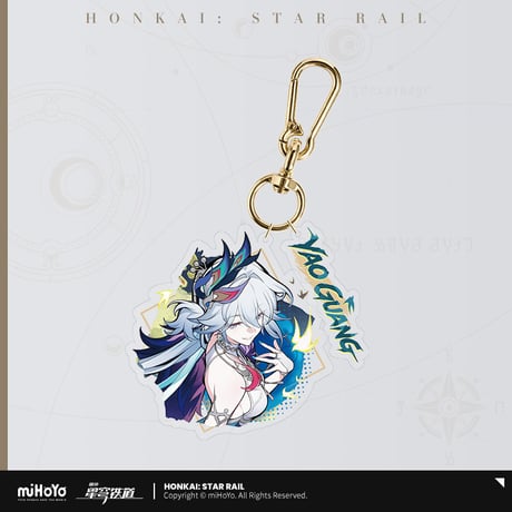 【崩スタ公式店】アッハ全宇宙 キーホルダー 32元 （予約200日以内発送）