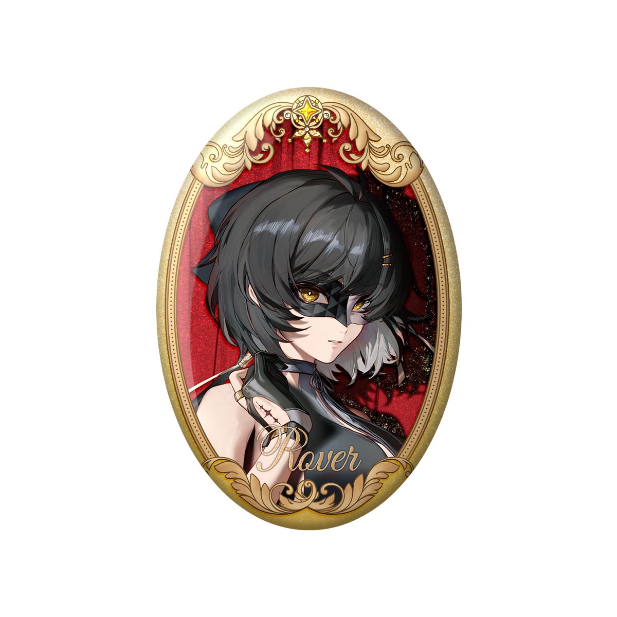 KURO GAMES旗艦店】鳴潮 2502 仮面 缶バッジ 18元 | ちゃぱん