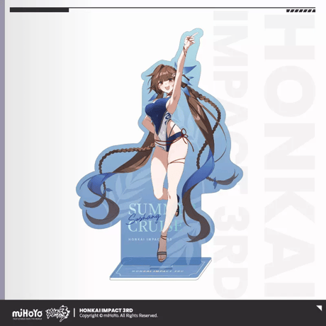 【崩壊3rd公式店】悠遊夏日 アクリルスタンド 第3弾 48元