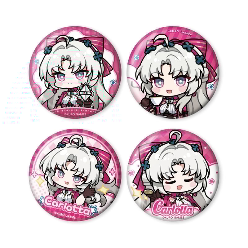 KURO GAMES旗艦店】鳴潮 2511 SD イラスト ミニ缶バッジセット 35元 (予