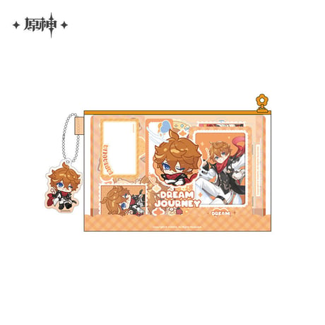 【原神公式店】星稚夢旅 クリアポーチ セット 58元 （予約12下発送）