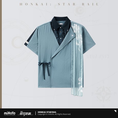 【崩スタ公式店】飛霄 半袖 シャツ 269元 （予約12下発送）