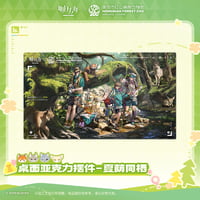 【明日方舟公式店】紅山森林動物園 コラボ アクリルプレート 60元 （予約170日以内発送）