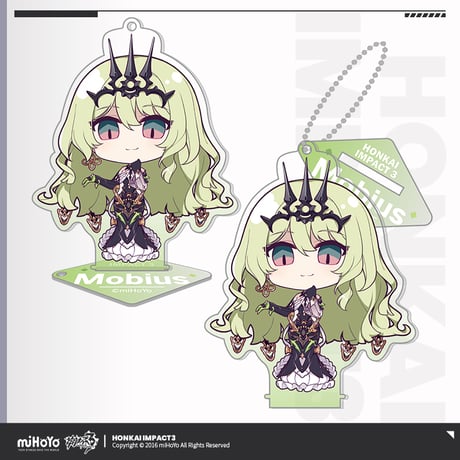 【崩壊3rd公式店】ちびキャラ 2way アクリルチャーム 28元