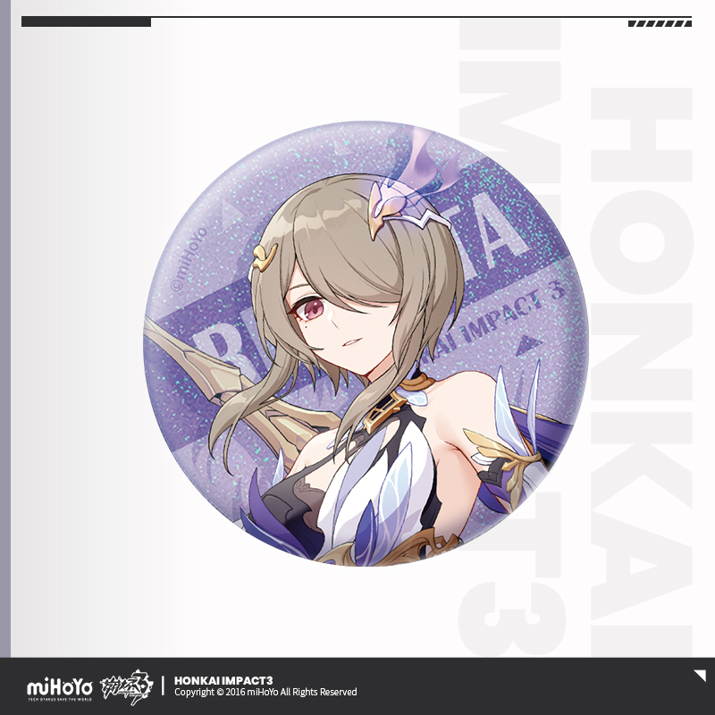 崩壊3rd公式店】戦乙女 ラメ 缶バッジ セット（予約200日以内発送