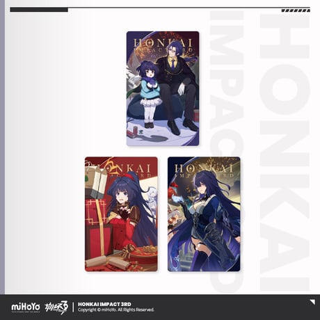 【崩壊3rd公式店】聖痕 ホロカード セット 30元 (予約200日以内発送)