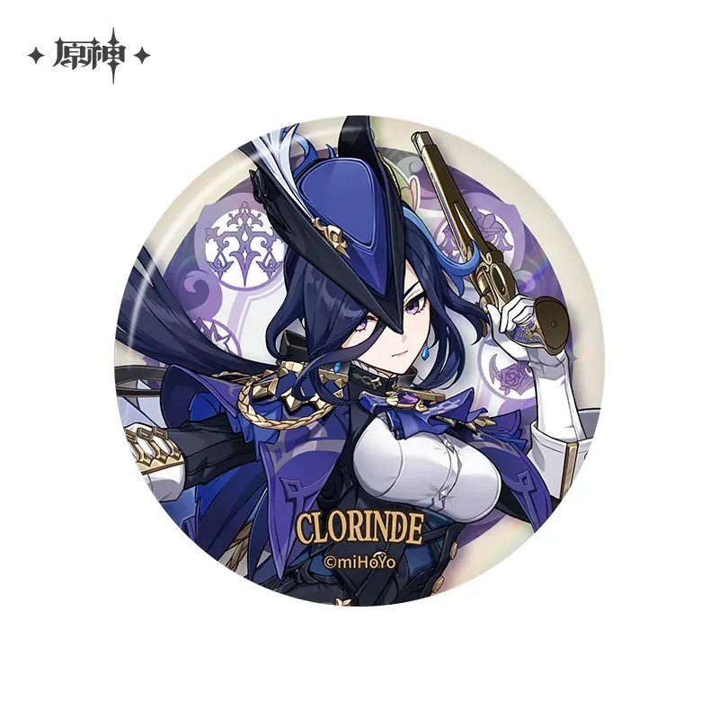 原神公式店】フォンテーヌ 缶バッジ 12元 | ちゃぱん