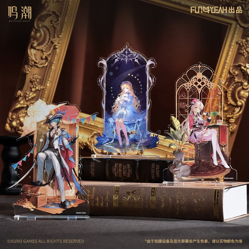 希少！ 台北 ゲームショウ 台湾 限定 鳴潮 カルロッタ 公式正規品 アクスタ KURO GAMES旗艦店】鳴潮 カルロッタ アクリルスタンド 49元
