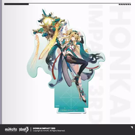 【崩壊3rd公式店】第二部 立ち絵 アクリルスタンド 48元